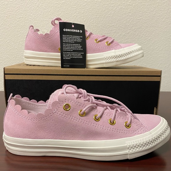 2x HP NWT SUEDE CONVERSE LOW TOPS